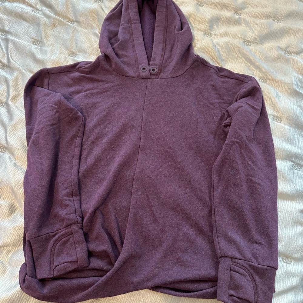 Athleta Girl Deep Purple Hoodie L/12